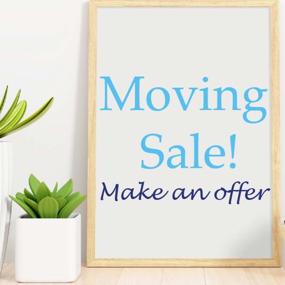 Moving Sale!
